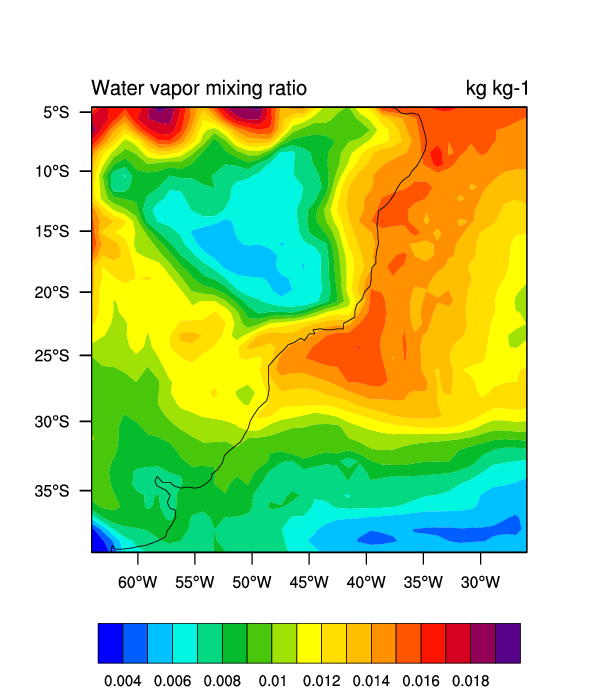 Exercise 5 Exercise 5 Examining The Wrf Chem Output For The South America Domain The Purpose Of This